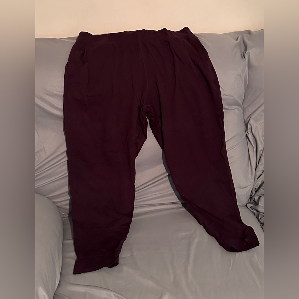 Dark purple/maroon color